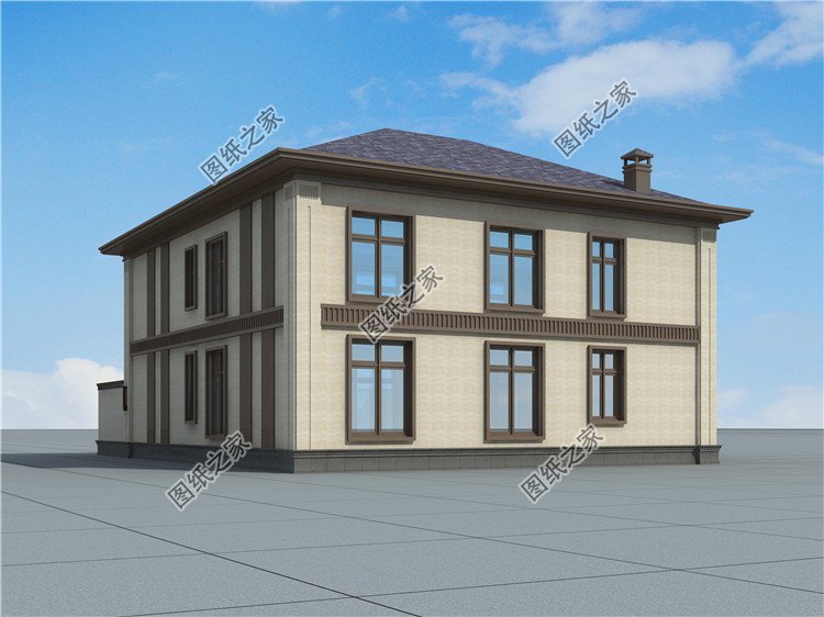 農村二層帶院子設計圖，這才是鄉村別墅正確的打開方式