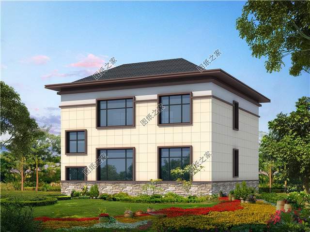 140平左右華麗二層別墅，現(xiàn)實(shí)中的浪漫滿屋