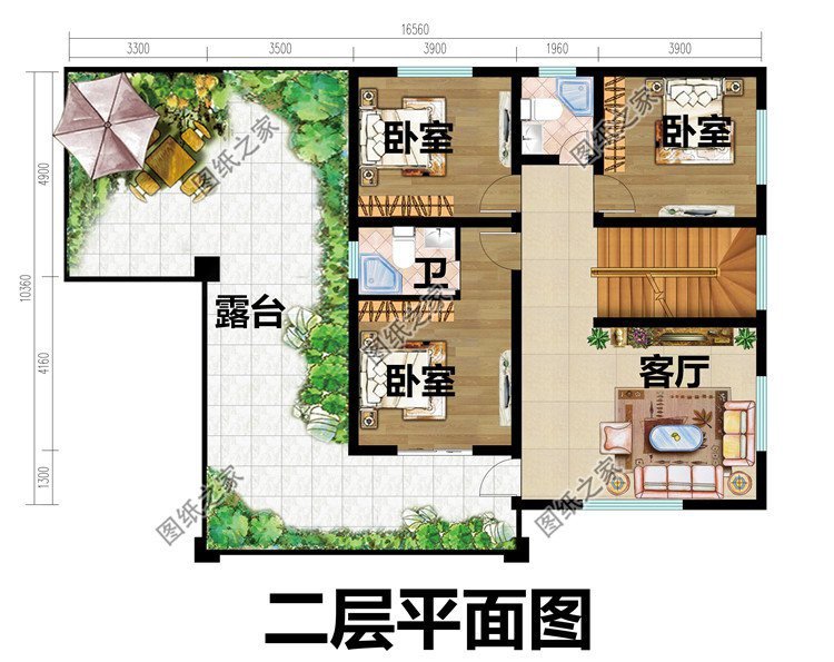 現(xiàn)代風(fēng)二層自建房，方寸之間，皆是大氣