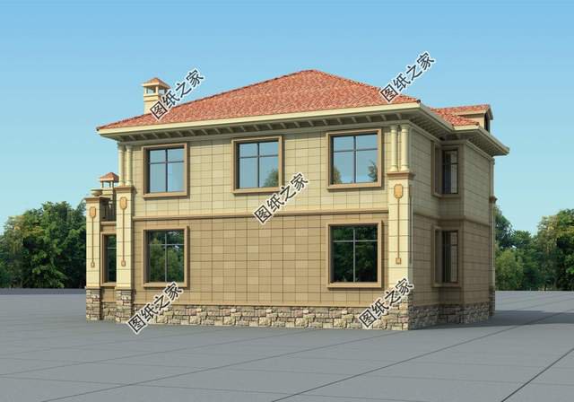 3款帶露臺加車庫的別墅，這么好的寶藏圖紙千萬別錯過