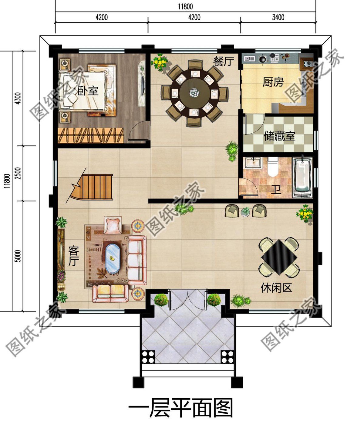 三層歐式別墅，富麗堂皇，建于鄉村，絕對是最吸引人眼球的一座