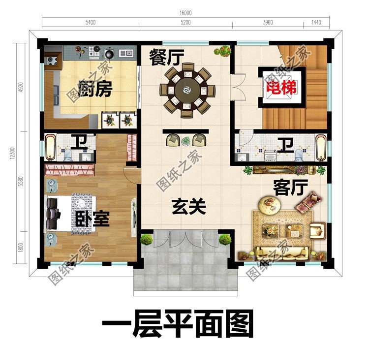 三層歐式別墅，富麗堂皇，建于鄉村，絕對是最吸引人眼球的一座