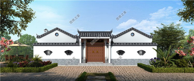 一層中式小院設(shè)計(jì)施工圖