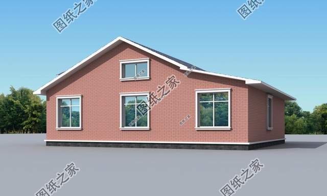 一層帶閣樓設(shè)計圖，精致洋氣，可以人手一座的好房型