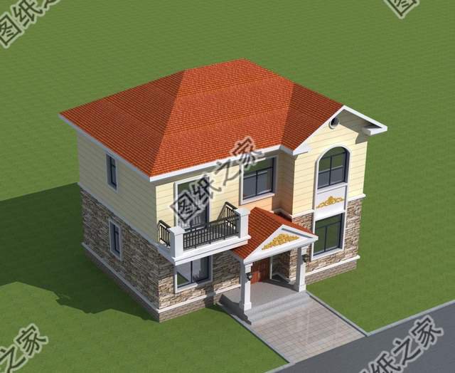 兩層簡歐別墅設計圖，開間10平米的房間如何設計得完美？