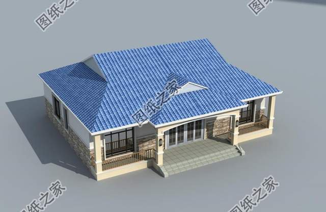 別墅帶書房設計圖，崇尚生活，書香空間