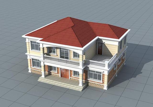 田園二層別墅設計圖，簡單的設計，回歸田園的懷抱