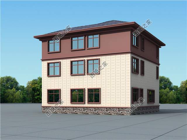 三層歐式住宅設(shè)計(jì)圖，藝術(shù)家園，享受自然