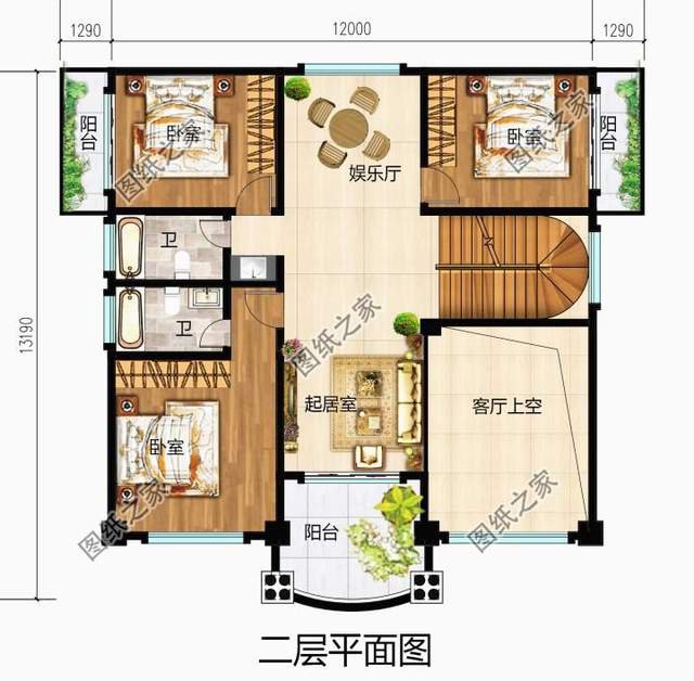 四層獨棟別墅設計圖紙，舒適與奢華，余生都讓他人羨慕吧