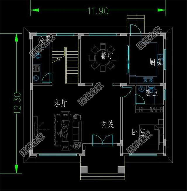 三層別墅設計圖，家里宅基地別浪費，看看這三款咋樣？