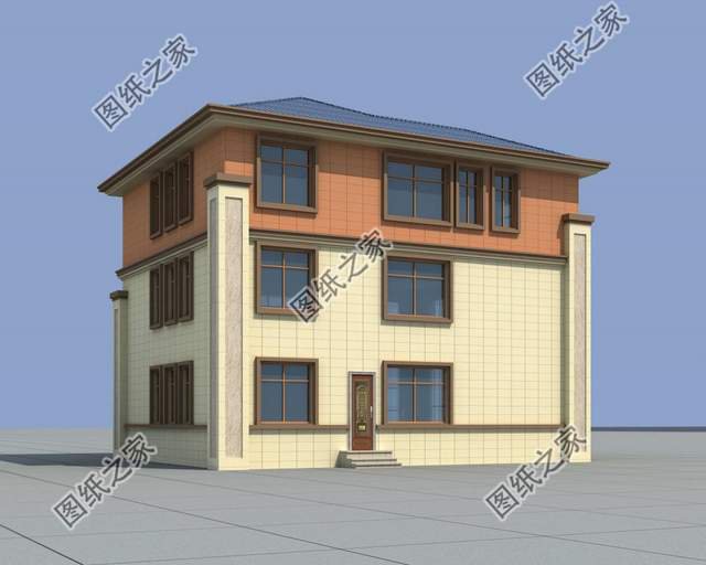 新中式三層圖紙，彰顯主人品位，出門也有面子