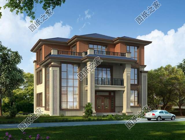 新中式三層圖紙，彰顯主人品位，出門也有面子