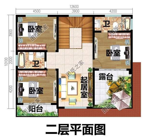 農(nóng)村雙層別墅設(shè)計圖，新農(nóng)村新面貌，好看的別墅來助陣