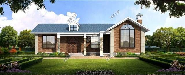 鄉(xiāng)村別墅一層設(shè)計(jì)圖紙，回老家蓋如此舒適比高層更實(shí)用