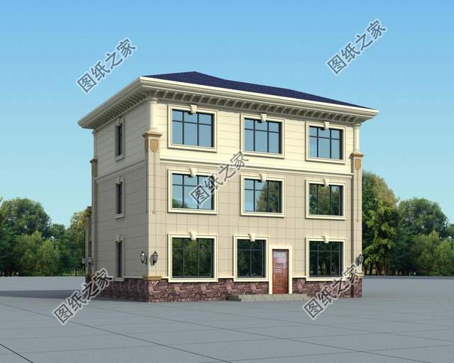 二層半別墅設計圖，安靜、舒適、寬敞，滿足居住需求