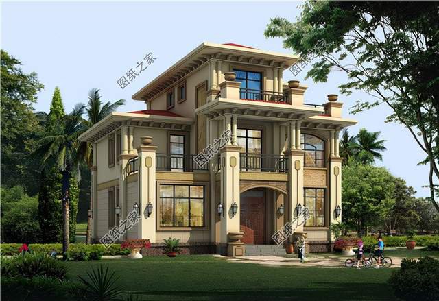 二層半別墅設計圖，安靜、舒適、寬敞，滿足居住需求