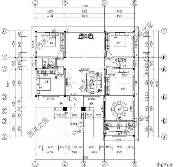 農(nóng)村一層自建房，大平層也有他的獨(dú)到之處