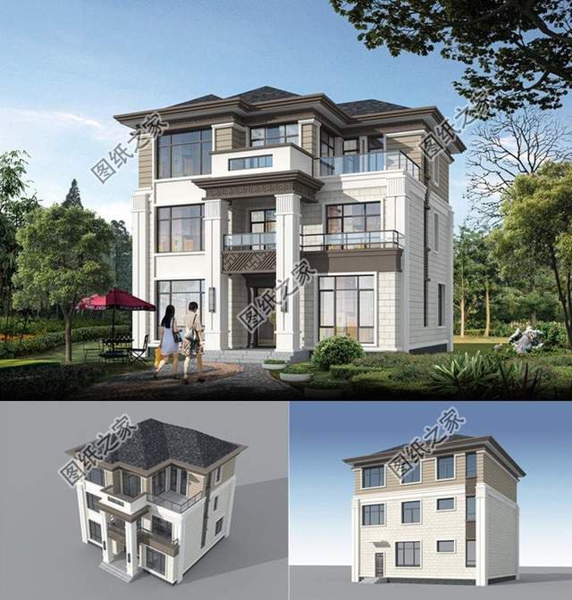 三層現(xiàn)代風(fēng)別墅，提升居住品質(zhì)，享受舒適生活