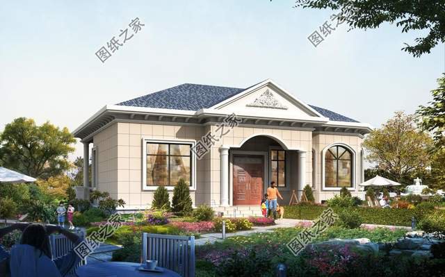 鄉村一層養老房，麻雀雖小五臟俱全