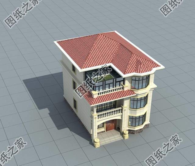 帶有陽光房的別墅設(shè)計，寧靜幽遠的感受令人神馳