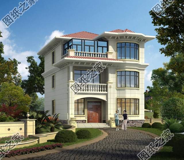 帶有陽光房的別墅設(shè)計，寧靜幽遠的感受令人神馳