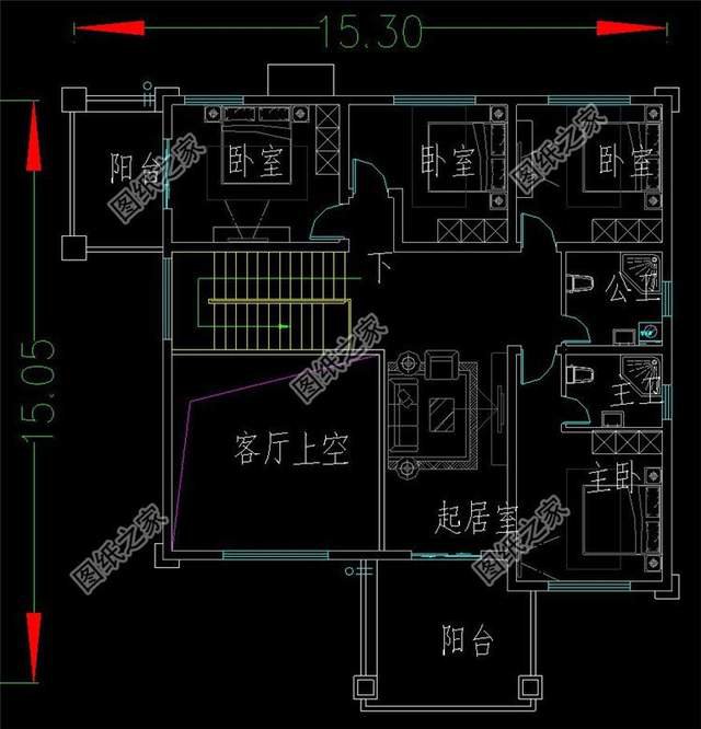 新中式別墅設計圖，給傳統(tǒng)家居文化引入了一種新的氣場