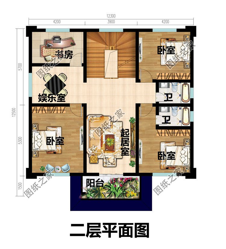 三層新中式風(fēng)自建別墅