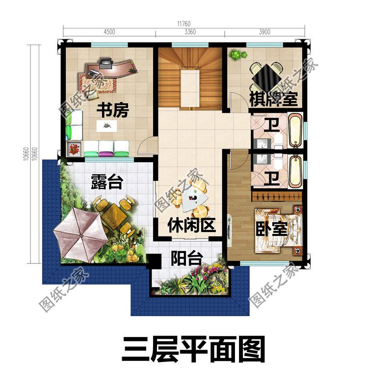 三層豪華小別墅設計方案