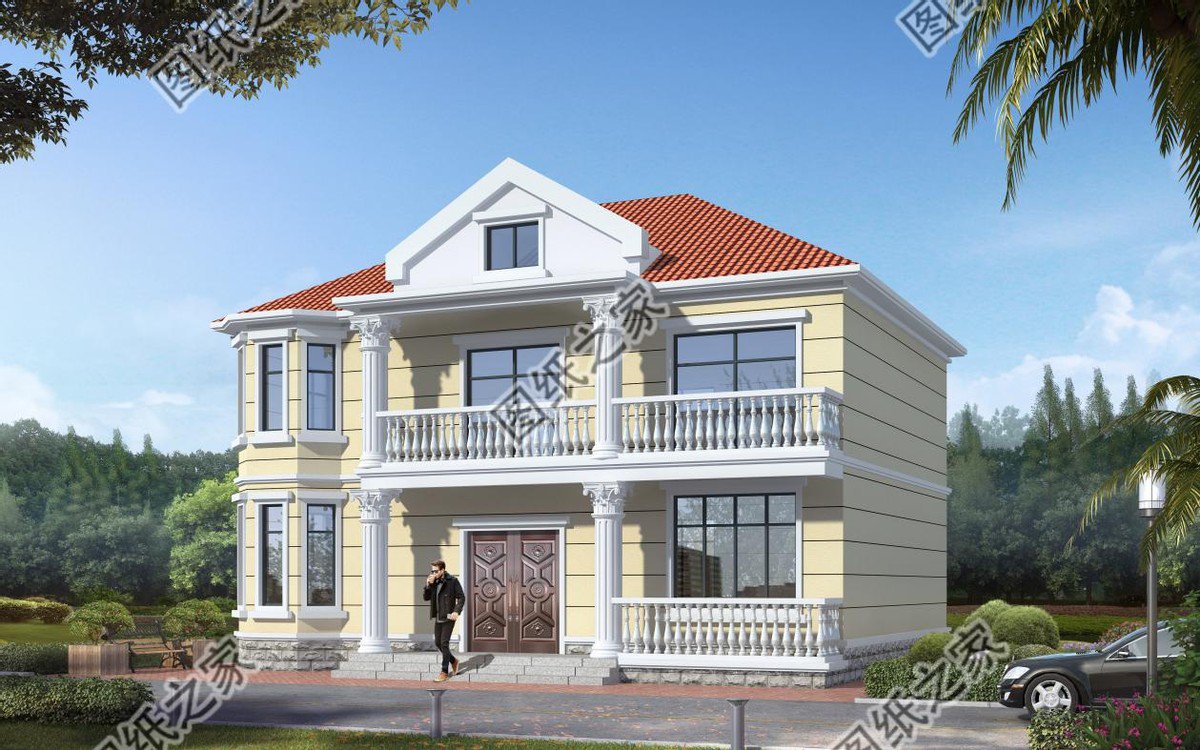 農(nóng)村二層別墅，其實最簡單的設(shè)計最能捕獲人們的喜愛