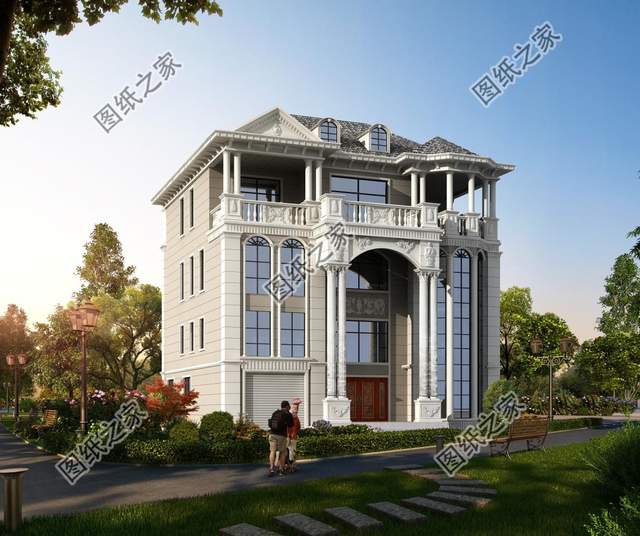 高端四層別墅設計圖，給你一個五星級的家