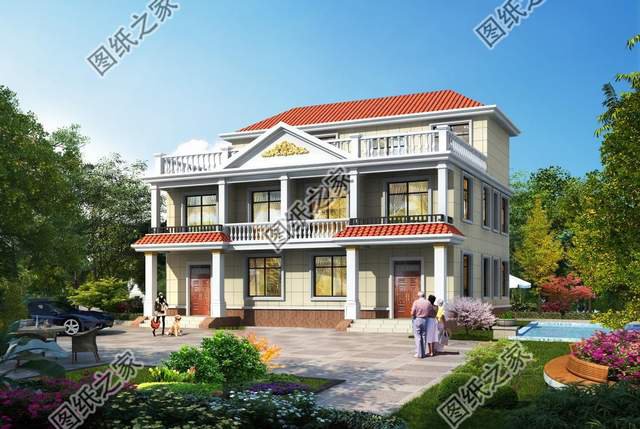 雙拼兄弟自建房，家和萬事興，兄弟合建雙拼巨劃算