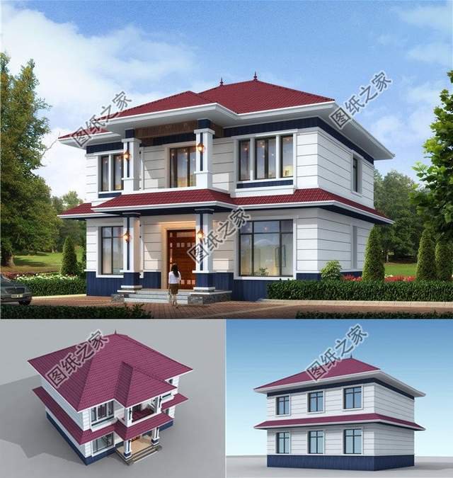 農村自建房設計圖，經典不過時，布局舒適