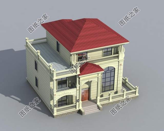 別墅帶地下室設計圖，鄉下建房不比城市差，回鄉建房選它