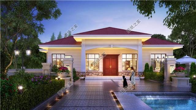 大戶型一層自建房，回老家給父母蓋的養(yǎng)老房，蓋哪套都不虧