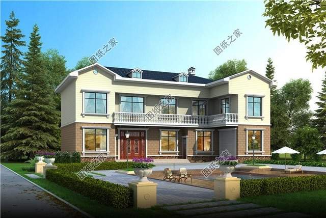 別墅帶車庫設計，有一種思念叫做鄉愁