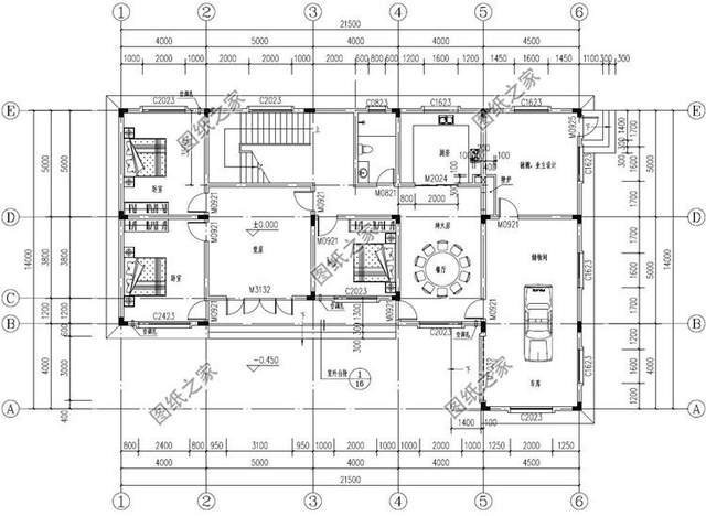 別墅帶車庫設計，有一種思念叫做鄉愁