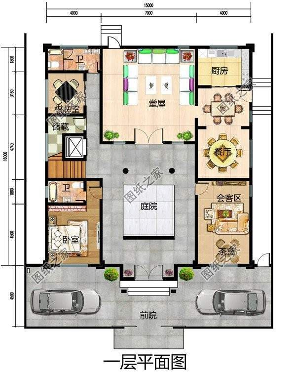 四水歸堂住宅設(shè)計(jì)圖，好風(fēng)景配好住宅，這幾款是你的菜嗎？
