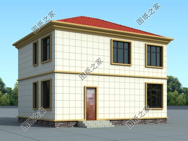 三開間房屋設(shè)計，獨棟經(jīng)濟(jì)二層小別墅，看了的人都說好