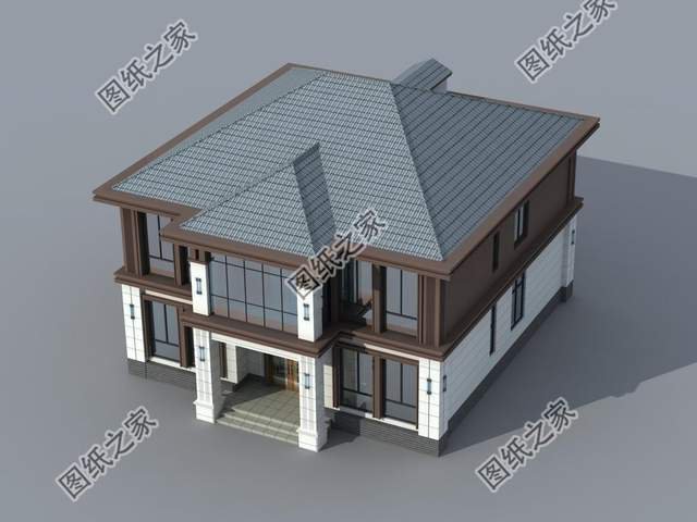 極簡別墅設計，簡單大方，后半生只管享受生活