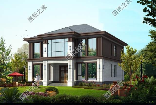 極簡別墅設計，簡單大方，后半生只管享受生活