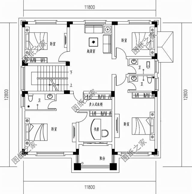 現(xiàn)代別墅設(shè)計(jì)，簡(jiǎn)潔的配色讓人心情得到無比放松