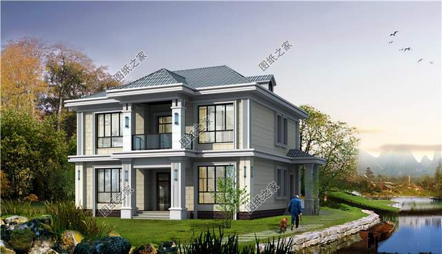 現(xiàn)代別墅設(shè)計(jì)，簡(jiǎn)潔的配色讓人心情得到無比放松