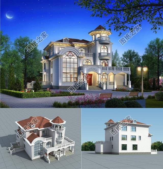 成功人士的巔峰住宅，外型雄偉，滿滿的設計感，彰顯別墅質感