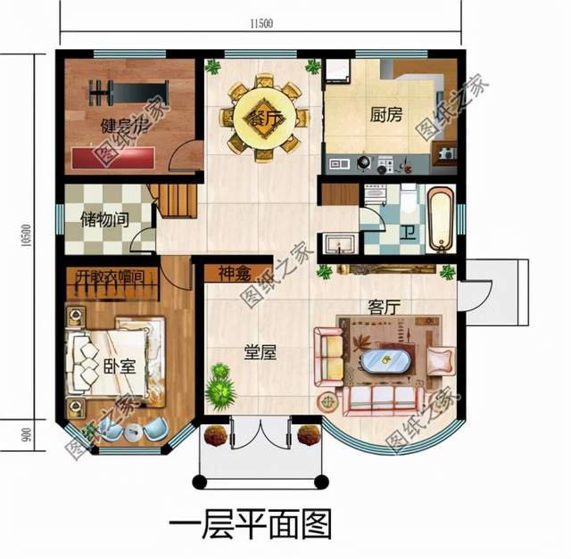 面積120平四層洋房，高層住宅為家人帶來高品質的生活品質