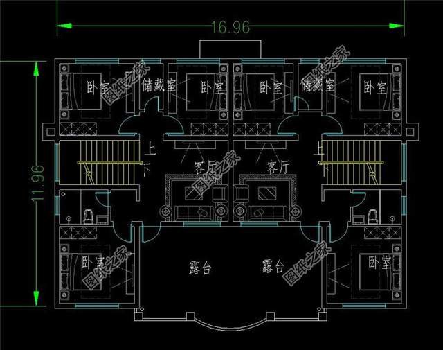 兄弟雙拼別墅設計，選對了好戶型，家庭幸福美滿