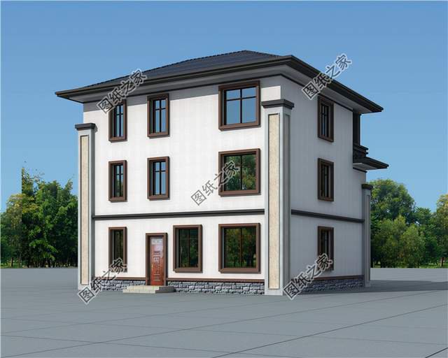 新中式三層別墅，別具一格的韻味，帶來一種文化氣息