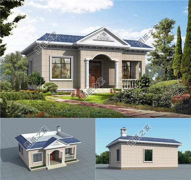 白菜價(jià)一層別墅，精心打造一層養(yǎng)老房，最低造價(jià)僅7w