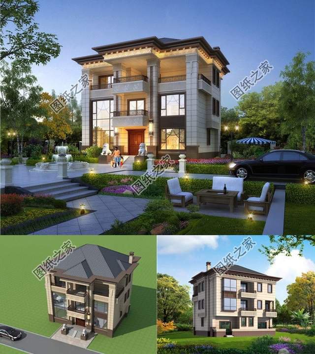 豪宅別墅城堡宮殿設(shè)計，漫步鄉(xiāng)村，愛上古堡的宮殿設(shè)計