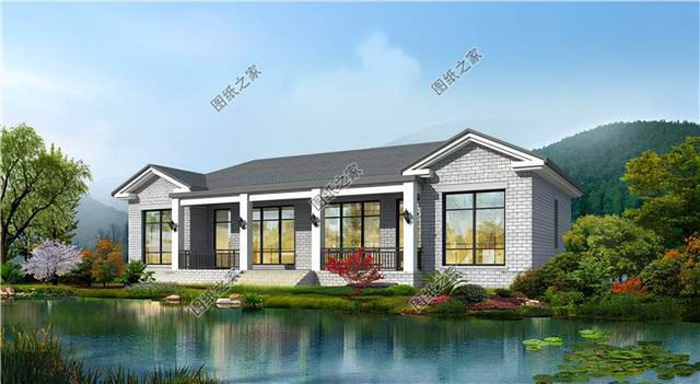 便宜雙拼別墅設(shè)計，造價實惠，起居互不打擾