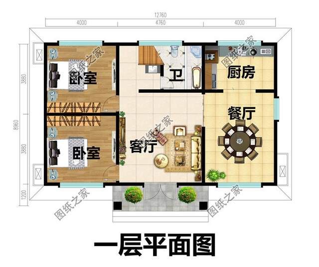 小戶型簡約風格別墅設計圖，勝于美麗，勝于自然